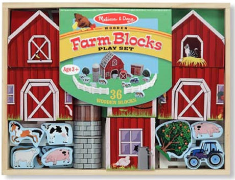 Farm Blocks Play Set