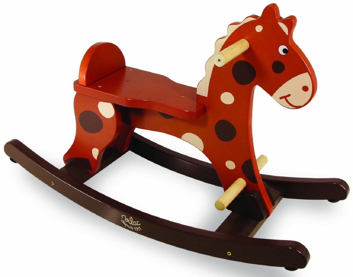 My First Brown Rocking Horse (with removable hoop)