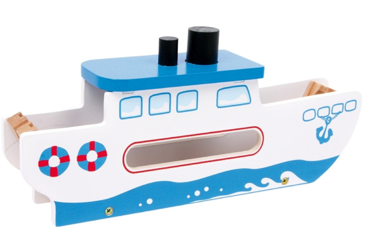 Wooden Railway Ferry Boat