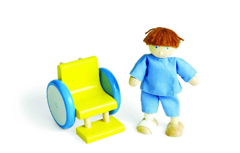 Pintoy Wheel Chair and Patient