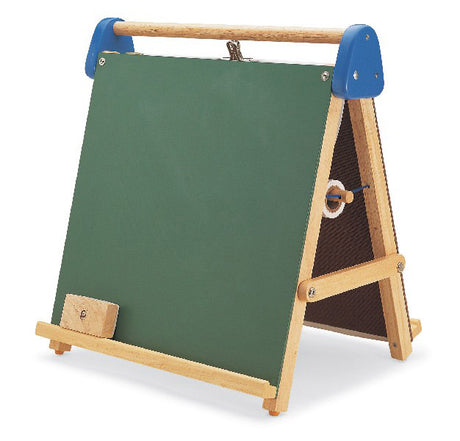 Pintoy Table Top Magnetic Easel and Chalk Board
