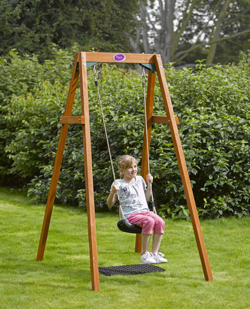 Wooden Single Swing