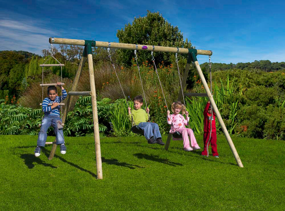 Plum Products Gibbon Wooden Swing Set