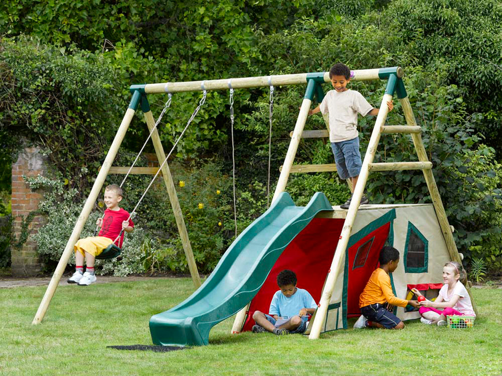 Plum Products Chacma Wooden Pole Activity Centre