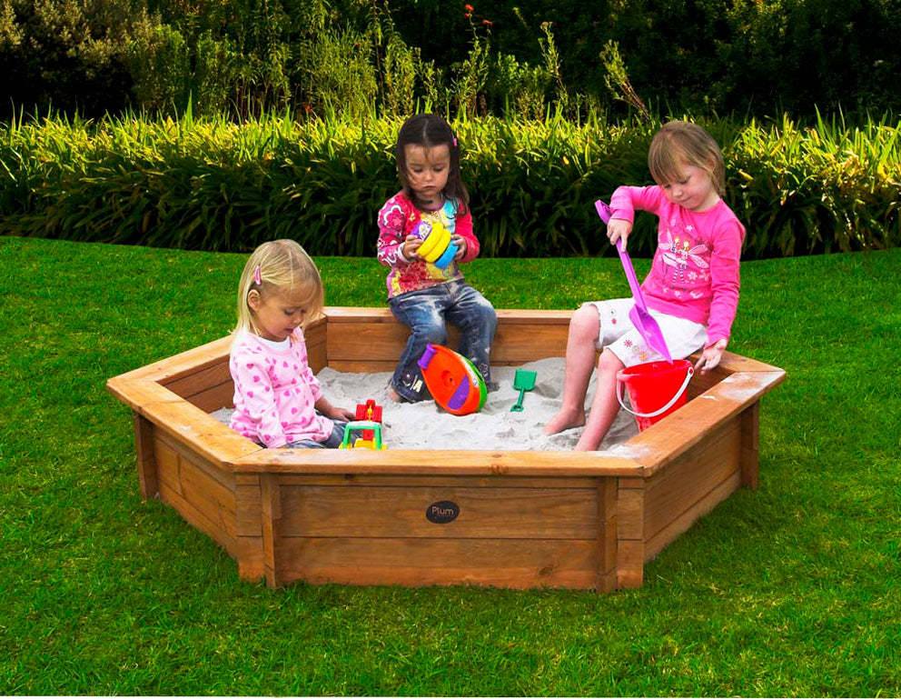 Plum Hexagonal Sand Pit