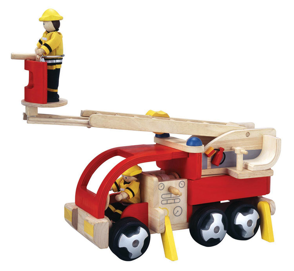 Plan Toys Fire Engine with Firemen