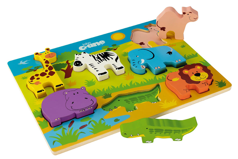 John Crane Tidlo Chunky Safari Puzzle