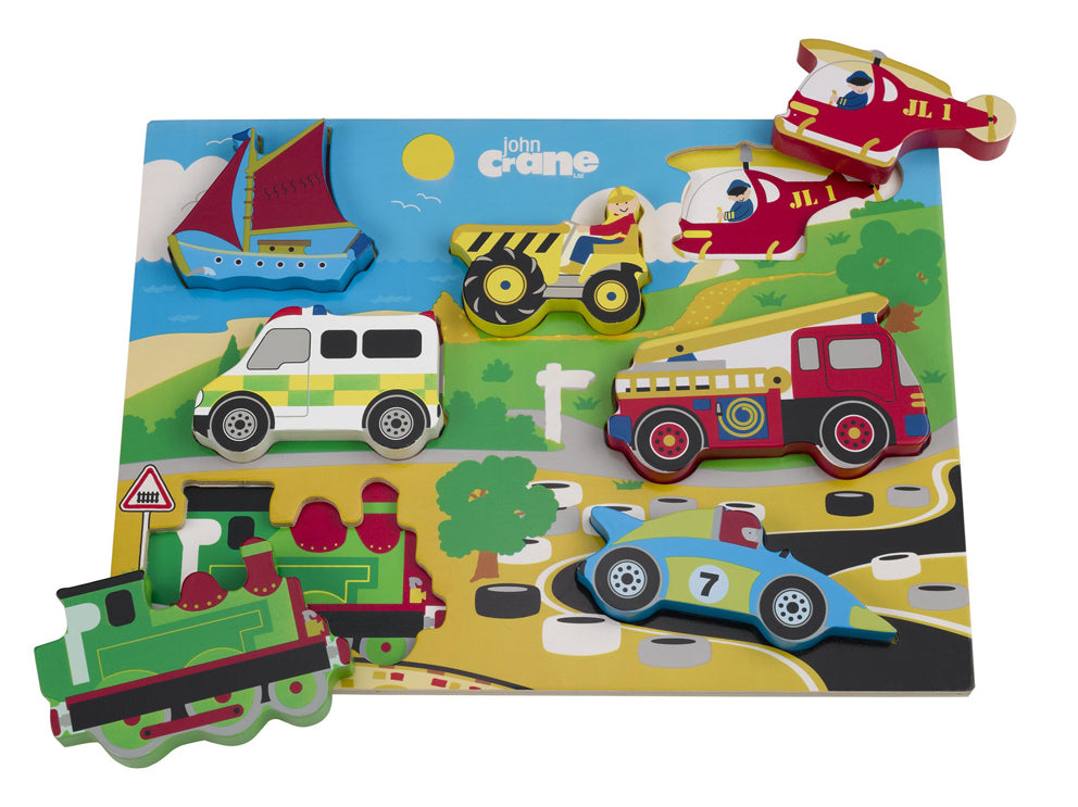 John Crane Tidlo Chunky Transport Puzzle