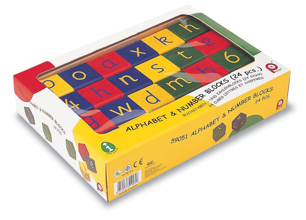 Pintoy Alphabet and Number Blocks