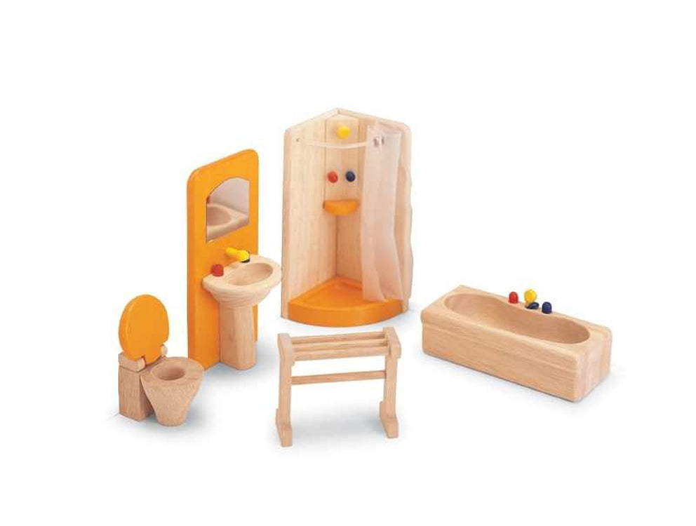 Pintoy Dolls Bathroom Furniture