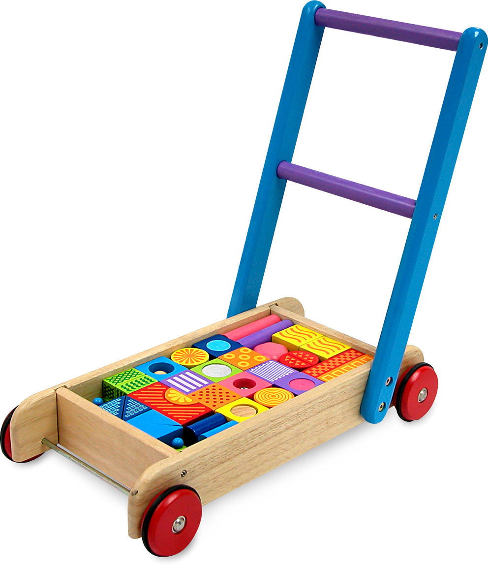 I'm Toy Baby Walker with Pattern Blocks