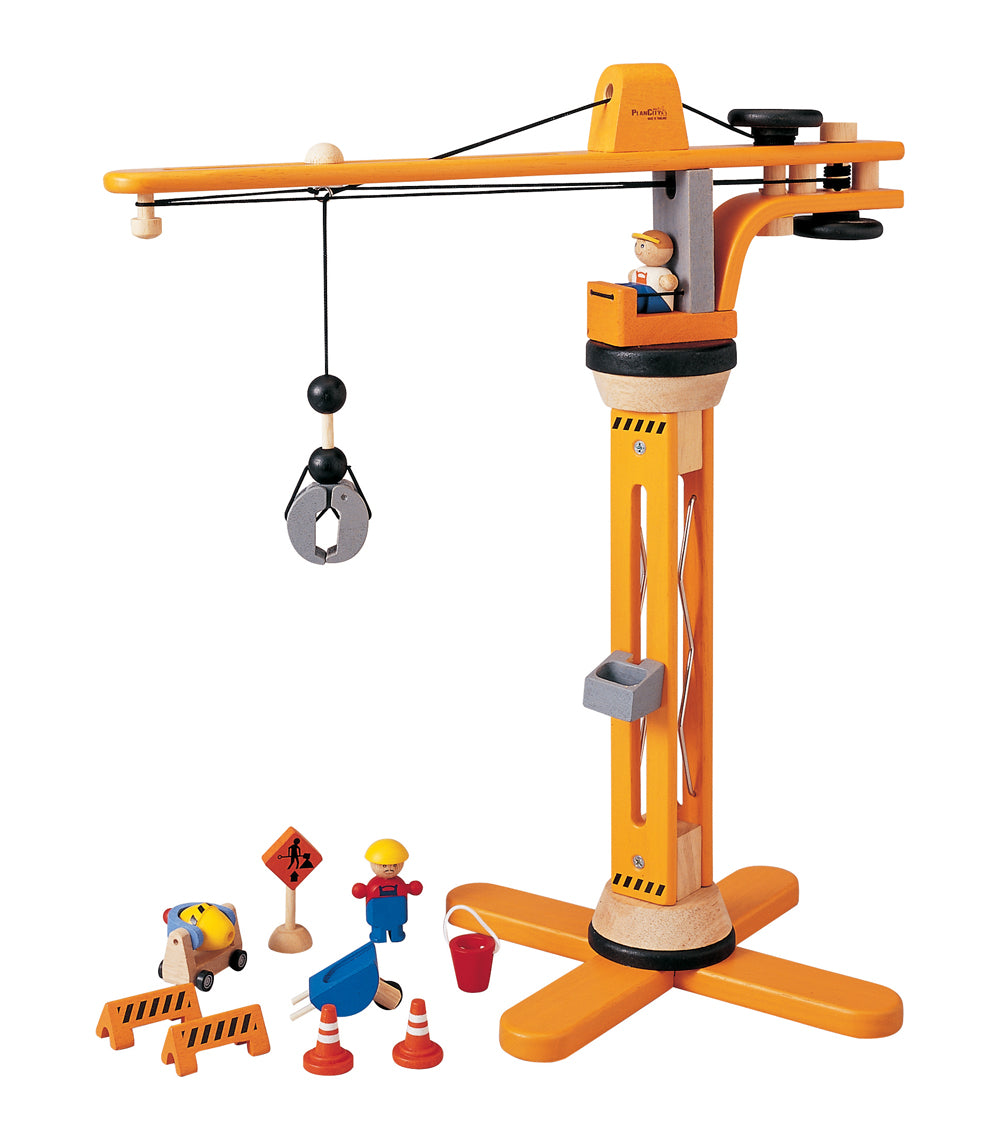 Plan Toys Crane Set