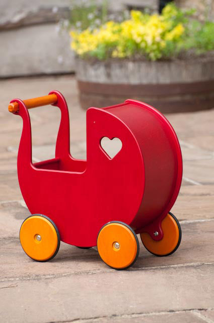 Moover Dolls Pram - Red