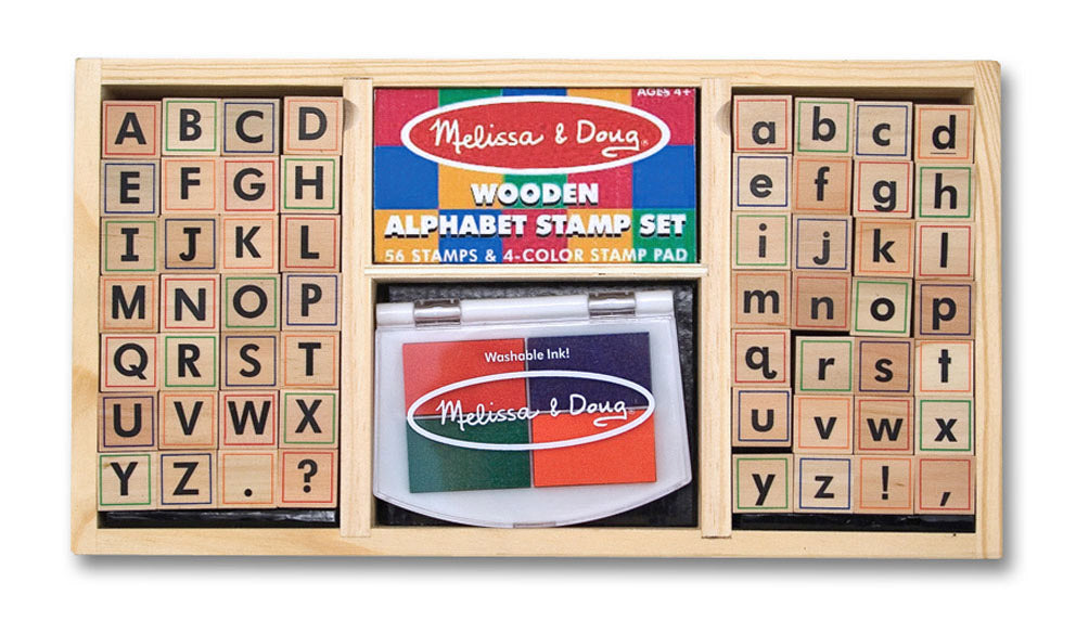 Melissa and Doug Alphabet Stamp Set
