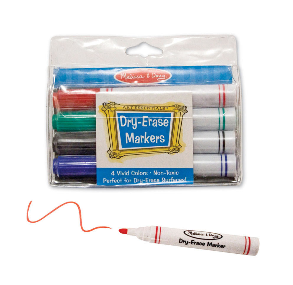 Melissa and Doug Dry-Erase Markers - Pack of 4