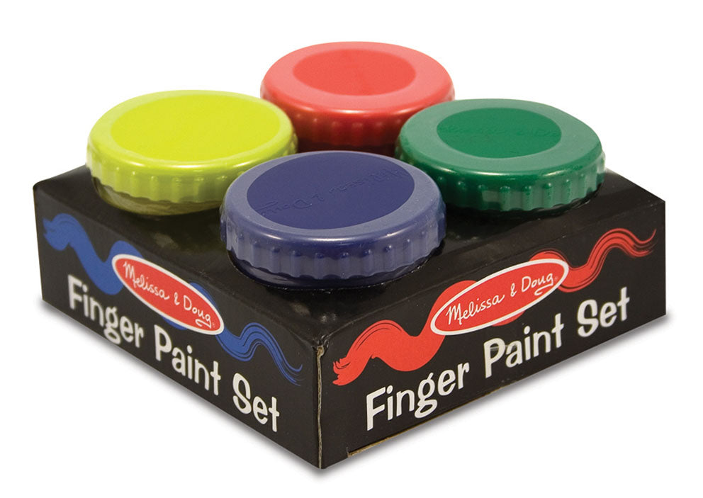 Melissa and Doug Finger Paint Set - 4 Colours