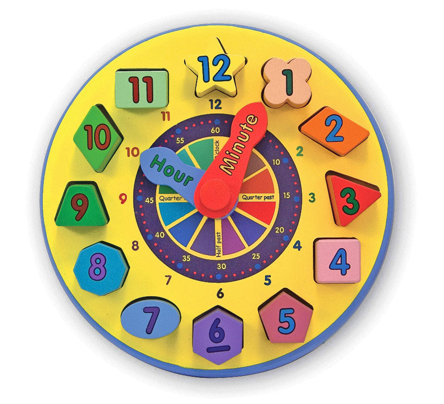 Melissa and Doug Shape Sorting Clock