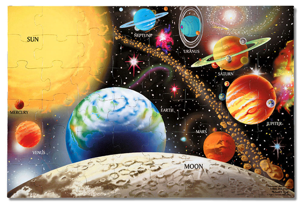 Melissa and Doug Solar System Floor Puzzle (48pcs)