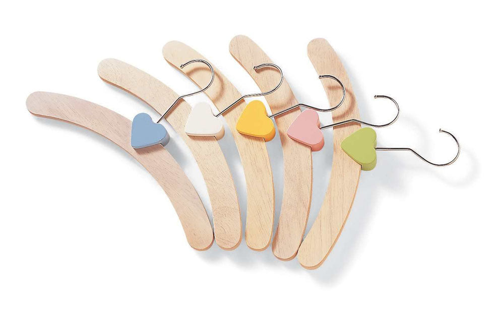 Pintoy Heart Clothes Hangers (5pcs)