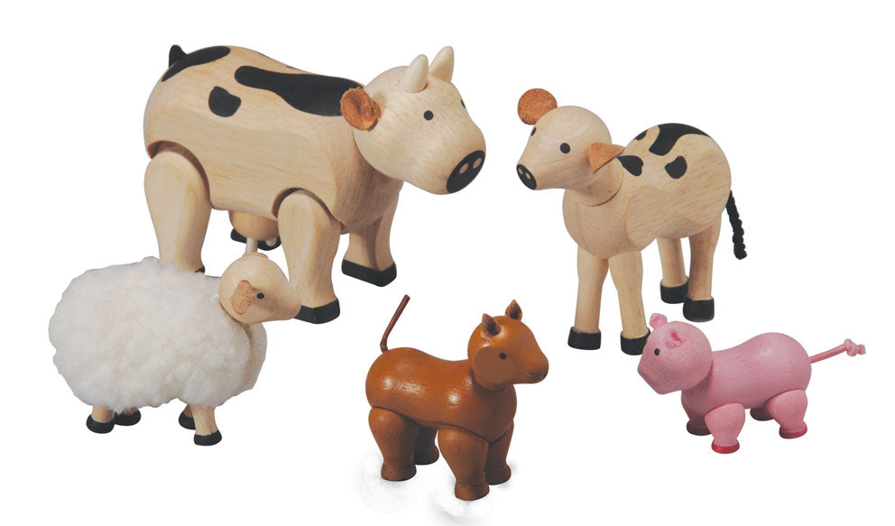 Plan Toys Farm Animal Set