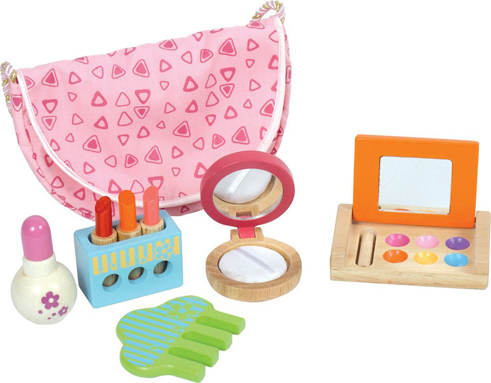 Bigjigs Wooden Cosmetics in a Bag