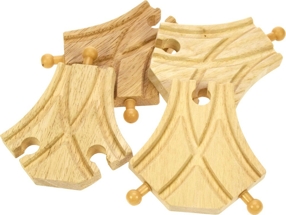 Curved Turnouts (Pack of 4)