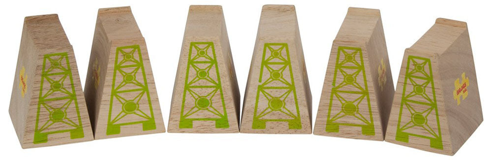 High Level Blocks (Pack of 6)