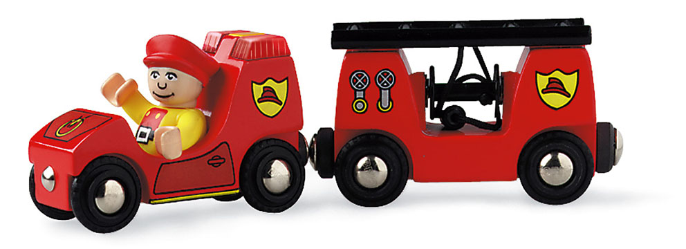 Brio Light and Sound Fire Engine Train