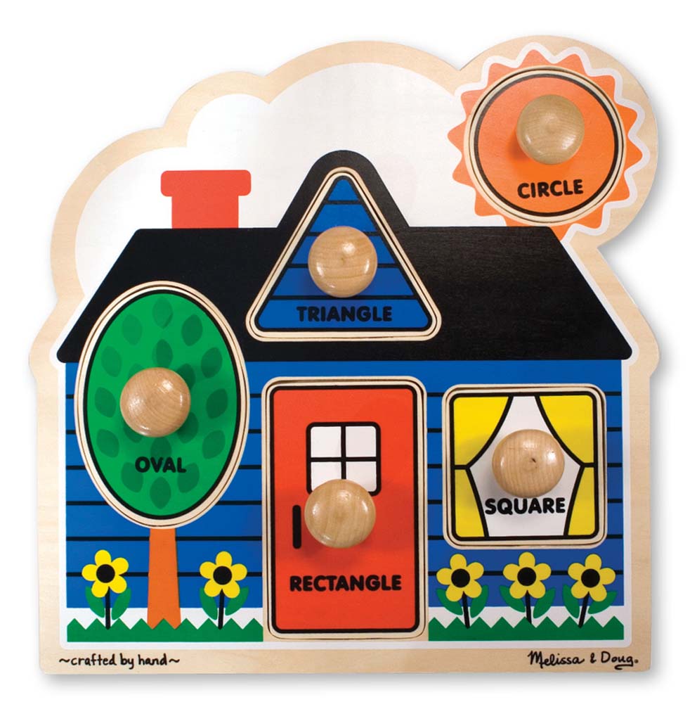 First Shapes Peg Puzzle