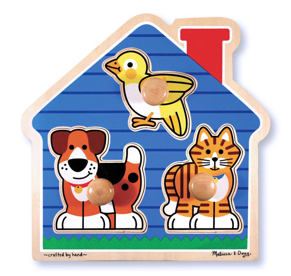 Melissa and Doug Pets Peg Puzzle