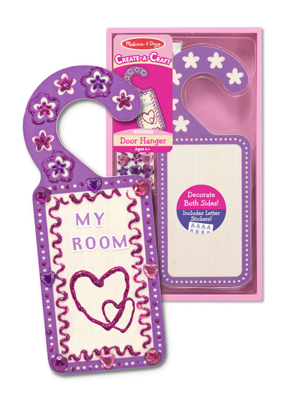 Melissa and Doug Door Hanger - Purple