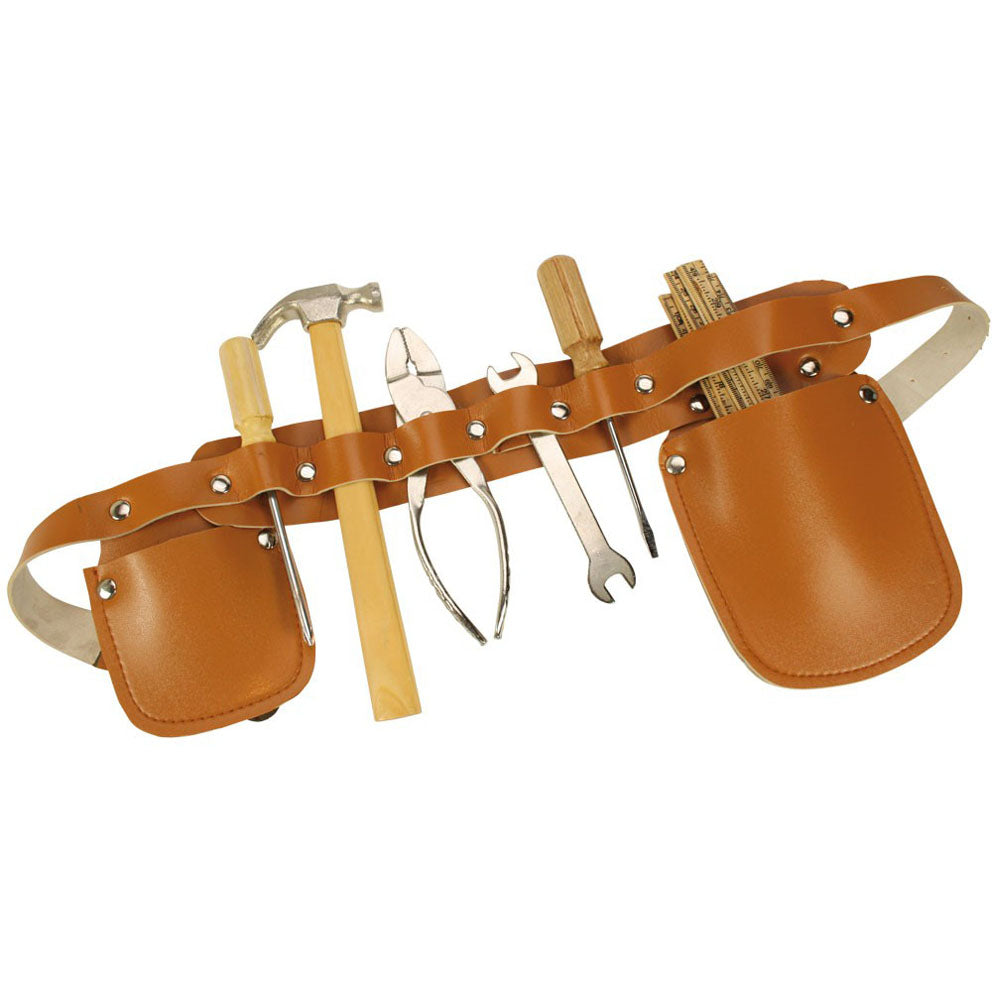 BigJigs Carpenters Tool Belt (Leather Effect)