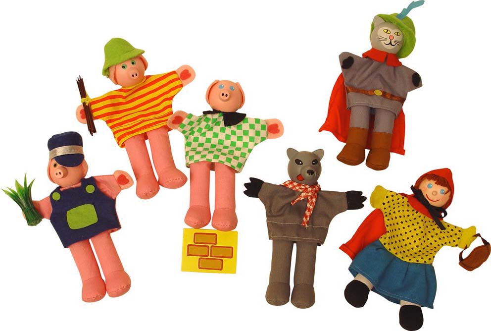 Red Riding Hood Finger Puppets
