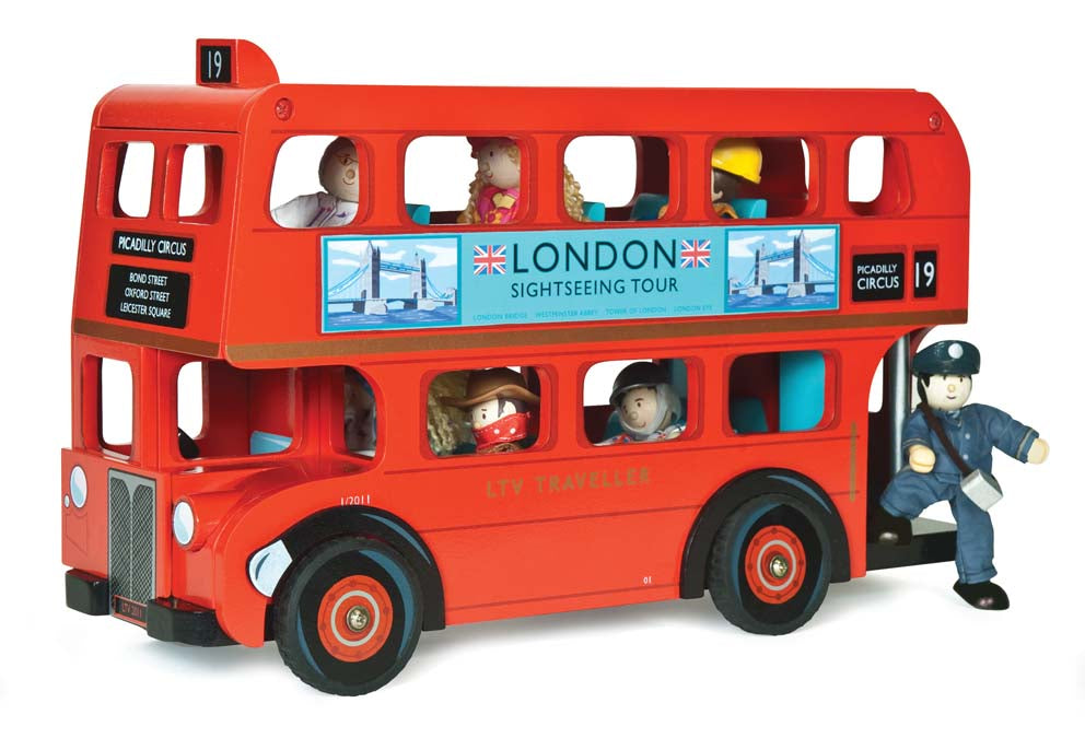 Le Toy Van London Bus with Driver