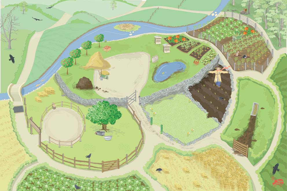 Le Toy Van Farm Playmat