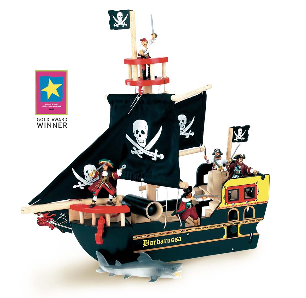 Le Toy Van Barbarossa Pirate Ship