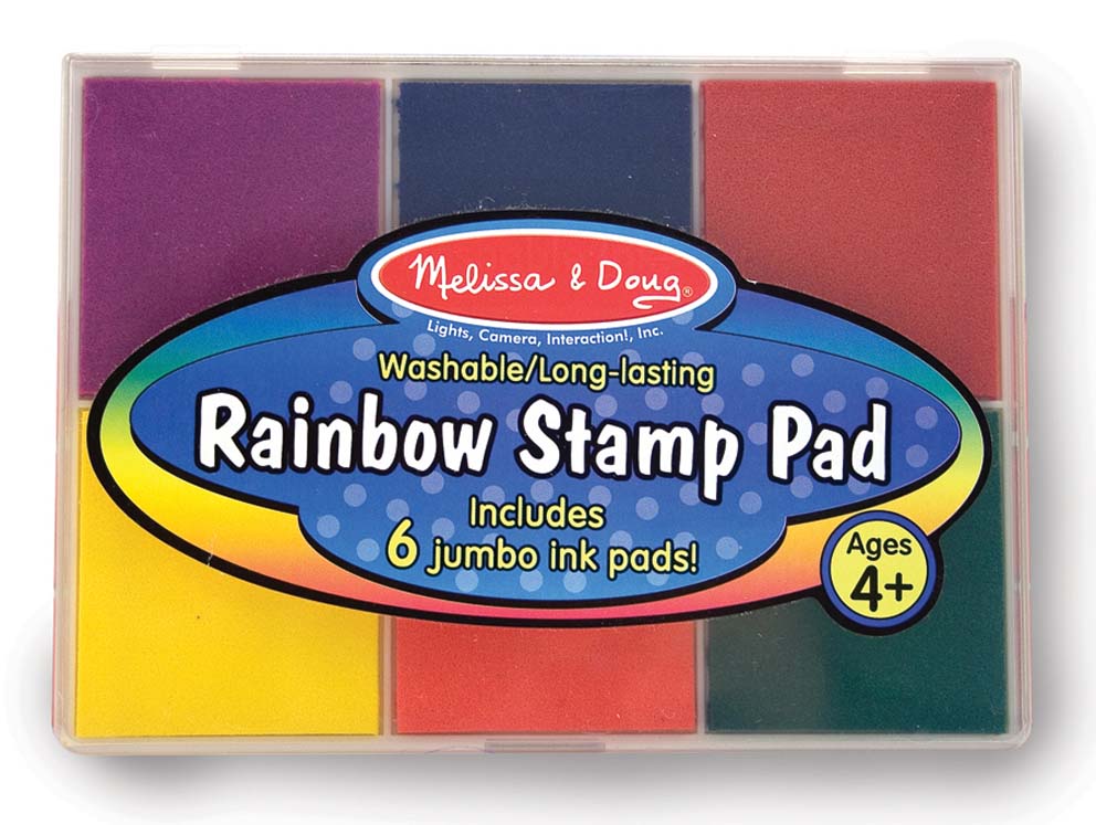 Melissa and Doug Rainbow Stamp Pad