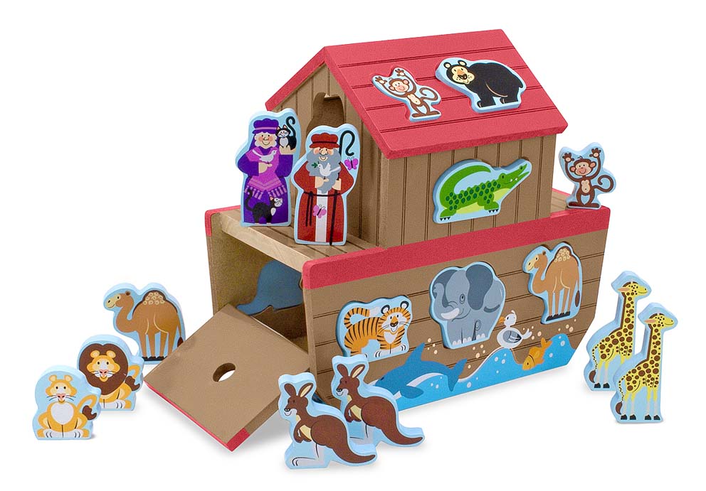 Melissa and Doug Noah's Ark Shape Sorter