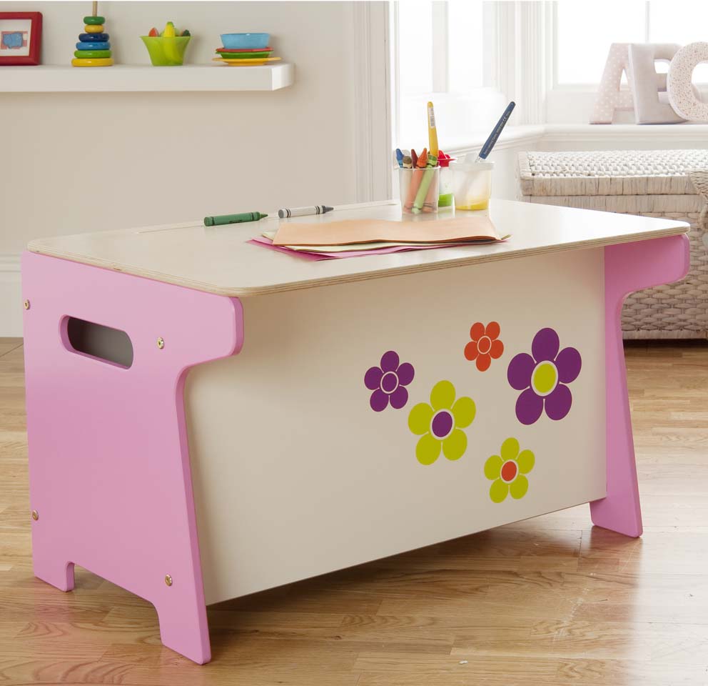 Millhouse Flower Toy Box and Desk