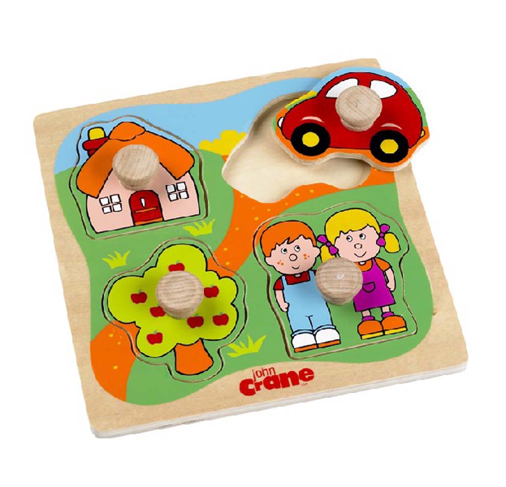 John Crane Tidlo House Peg Puzzle