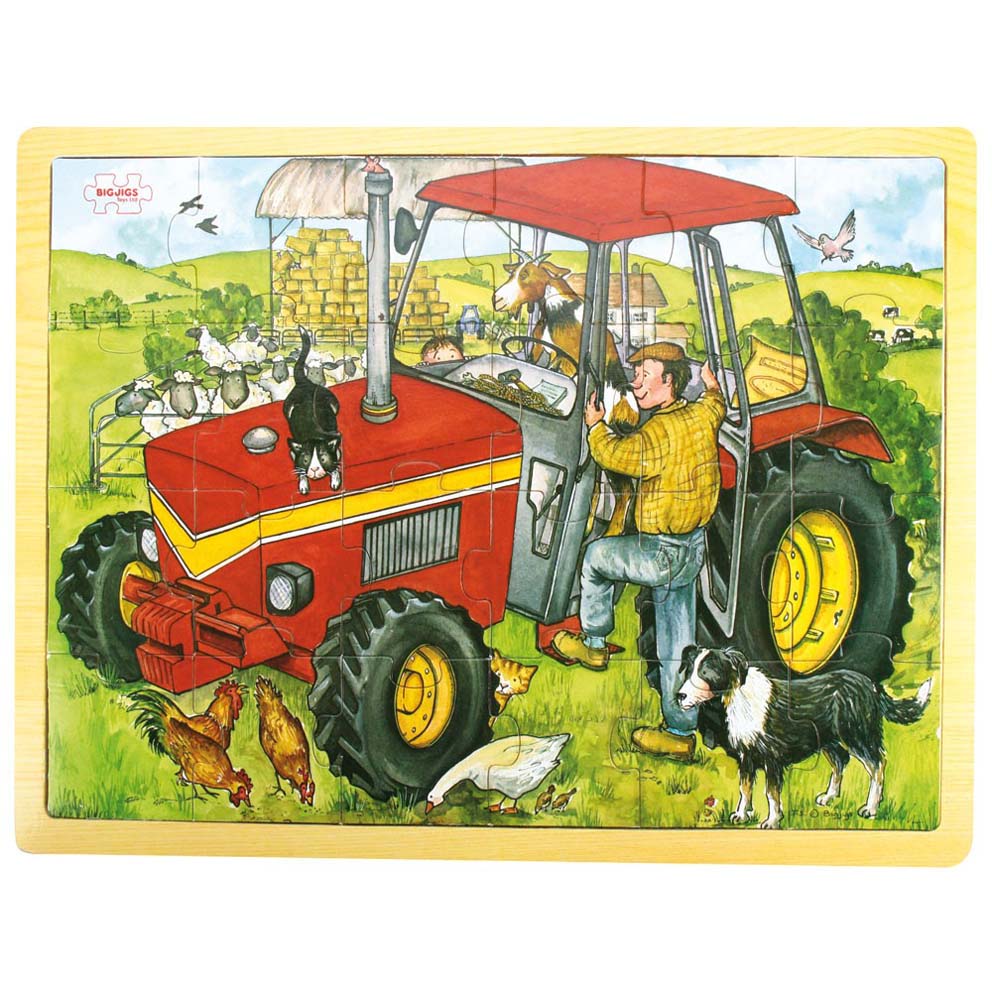 Tray Puzzle Tractor