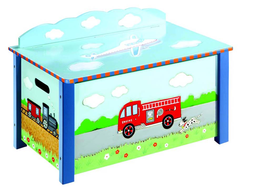 Guidecraft Transportation Toy Box