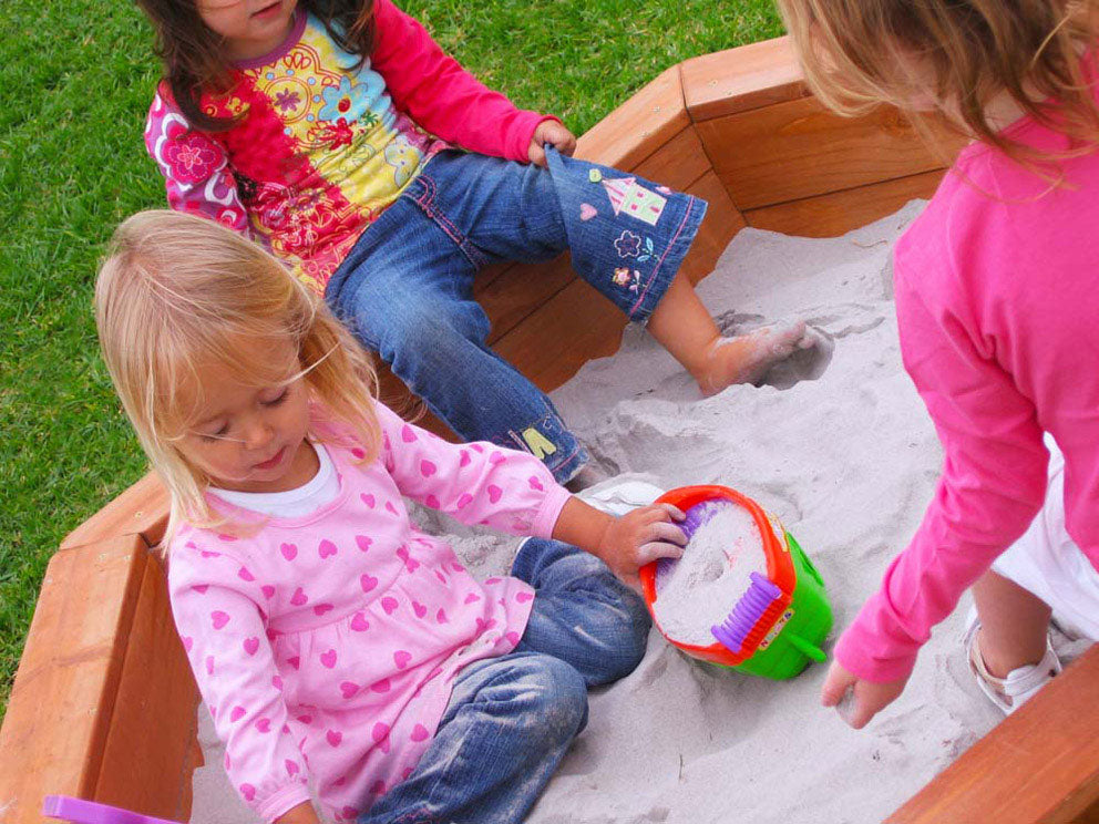 Plum Hexagonal Sand Pit