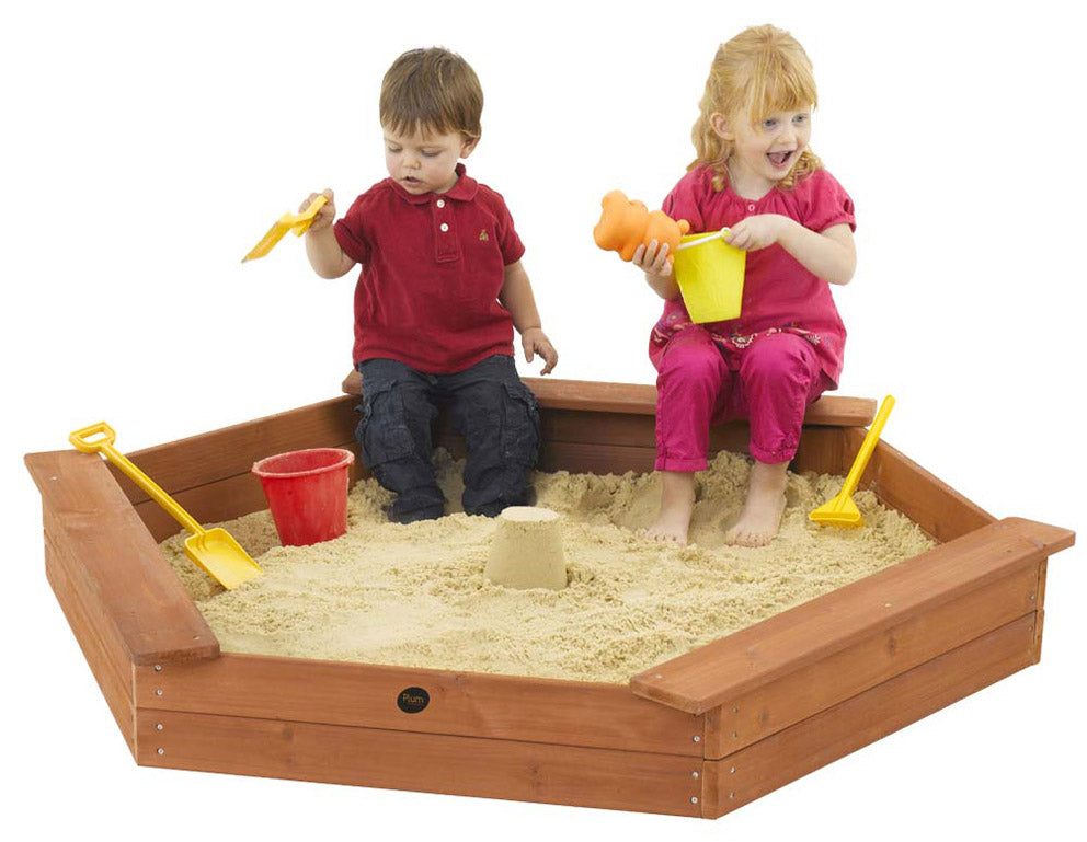 Plum Triple Seat Sand Pit