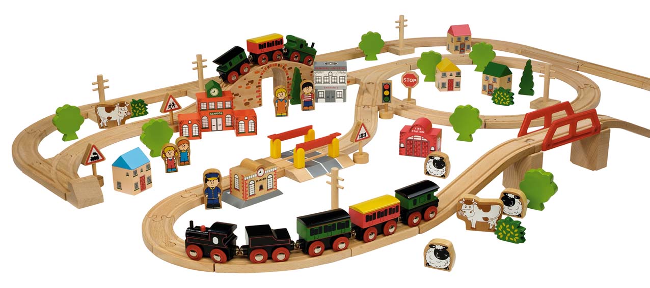 John Crane Train Set (100 pieces)