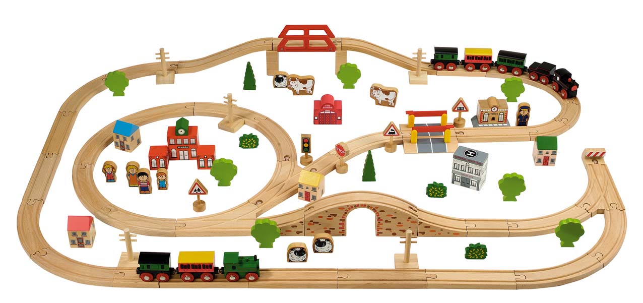 John Crane Train Set (100 pieces)