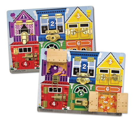 Melissa and Doug Latches Board
