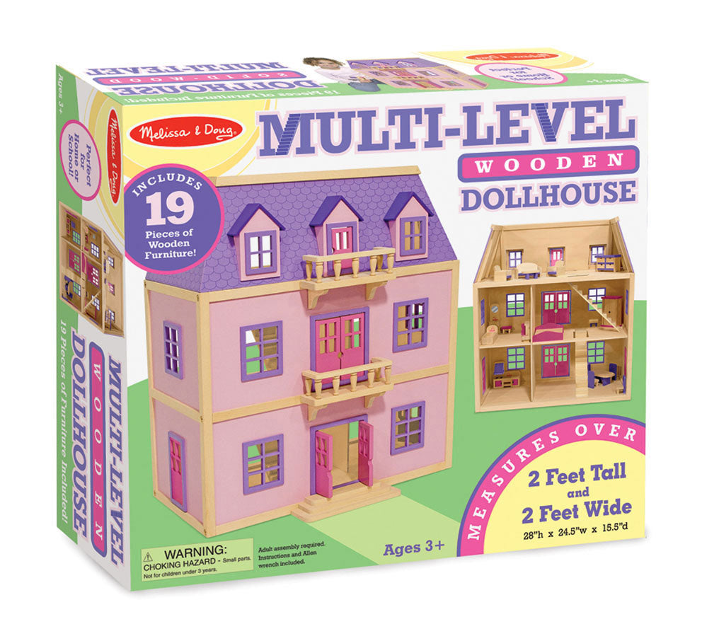 Melissa and Doug Dolls House boxed
