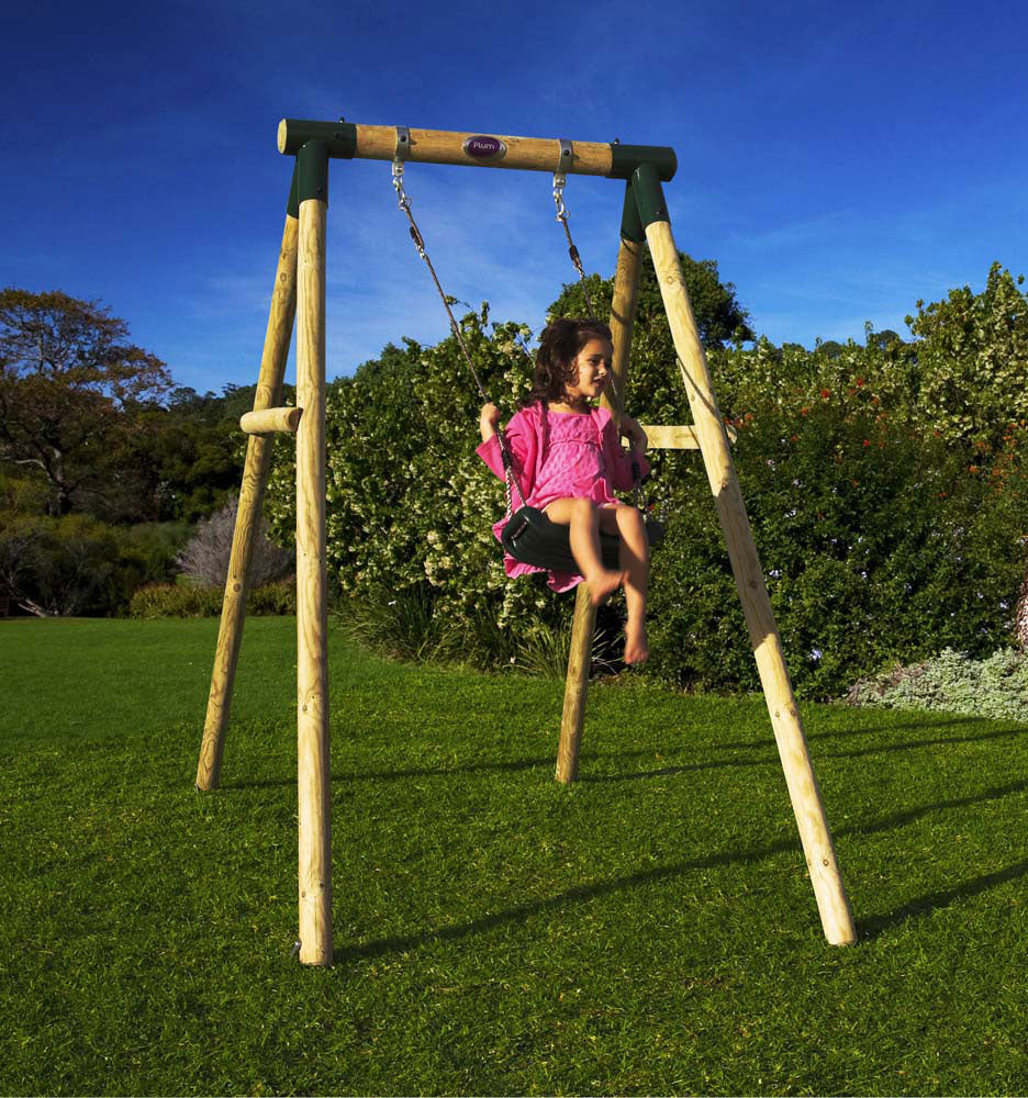 Plum Products Bush Baby Wooden Pole Swing Set