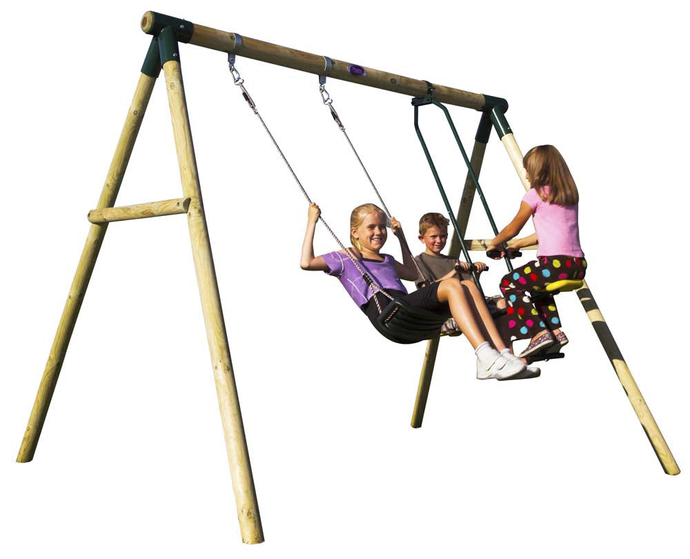 Plum Products Lemur Wooden Pole Swing Set